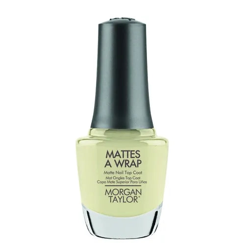 Morgan Taylor Mattes A Wrap Matte Top Coat, 0.5 oz.
