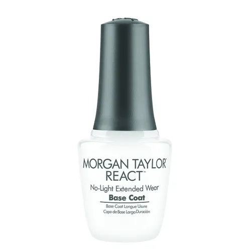 Morgan Taylor REACT  Base Coat, 0.5 oz.
