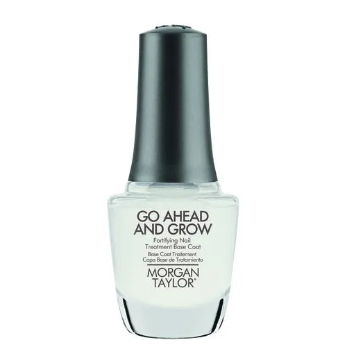 Morgan Taylor Go Ahead And Grow Nail Strengthener and Growth Treatment, 0.5 oz.