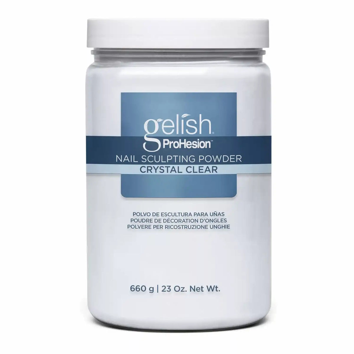 Gelish Prohesion Nail Sculpting Powder Crystal Clear, 23.28 0z