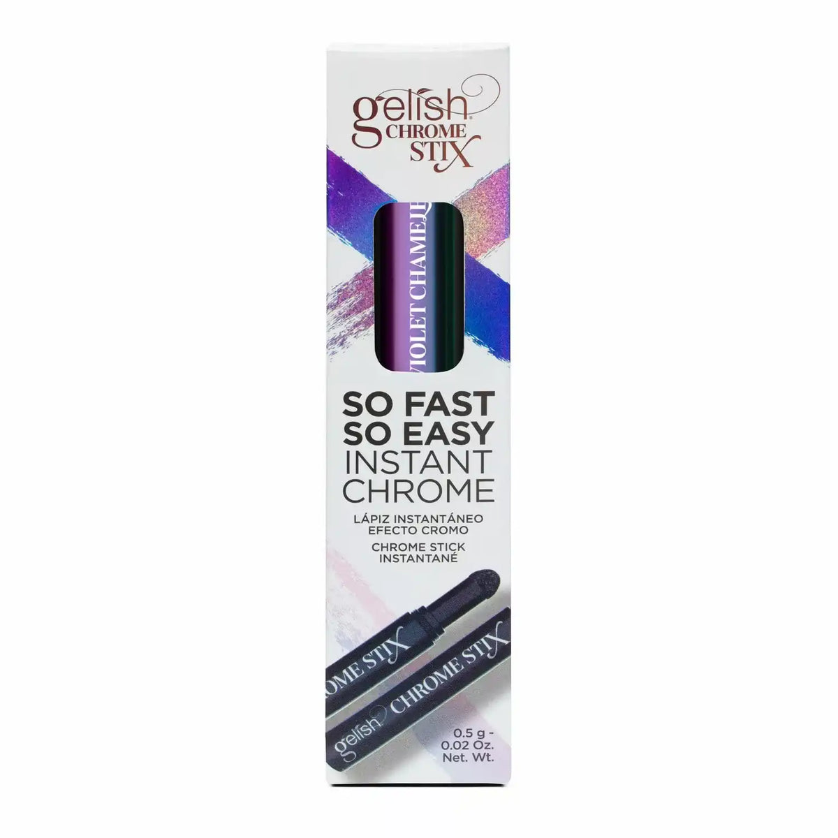 Gelish Chrome Stix Violet Chameleon, 0.17 oz.