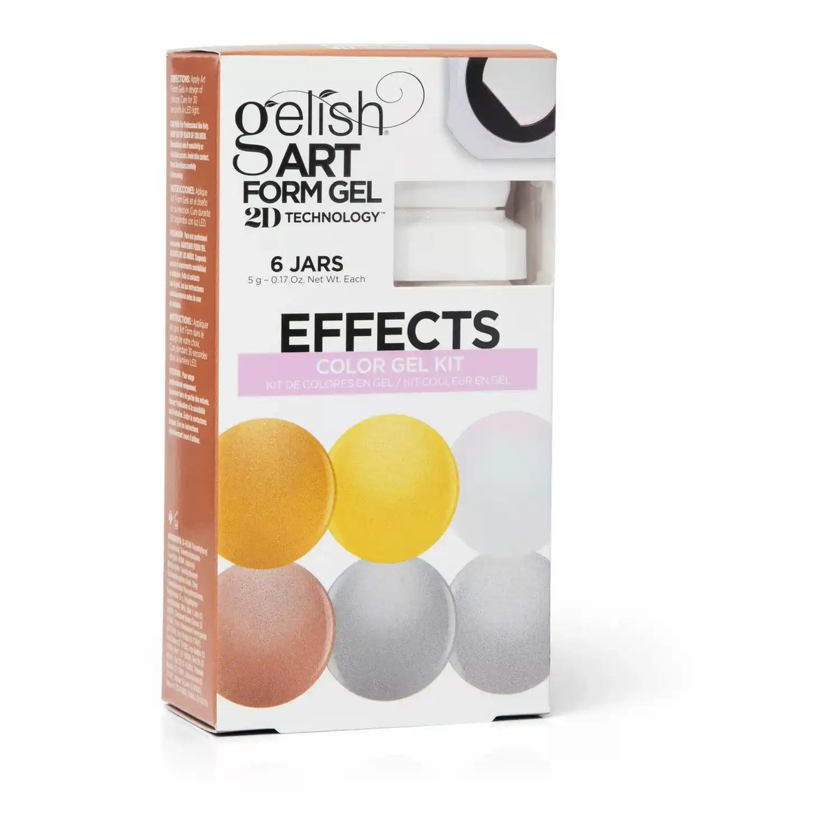 Gelish Art Form Gel Effects Color Gel Kit