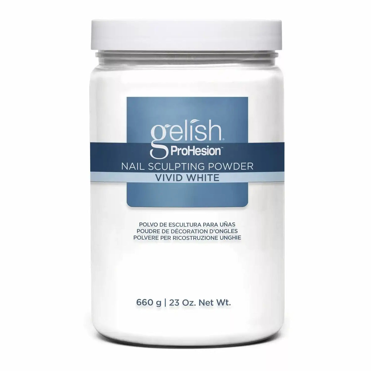 Gelish Prohesion Nail Sculpting Powder Vivid White, 23.28 0z