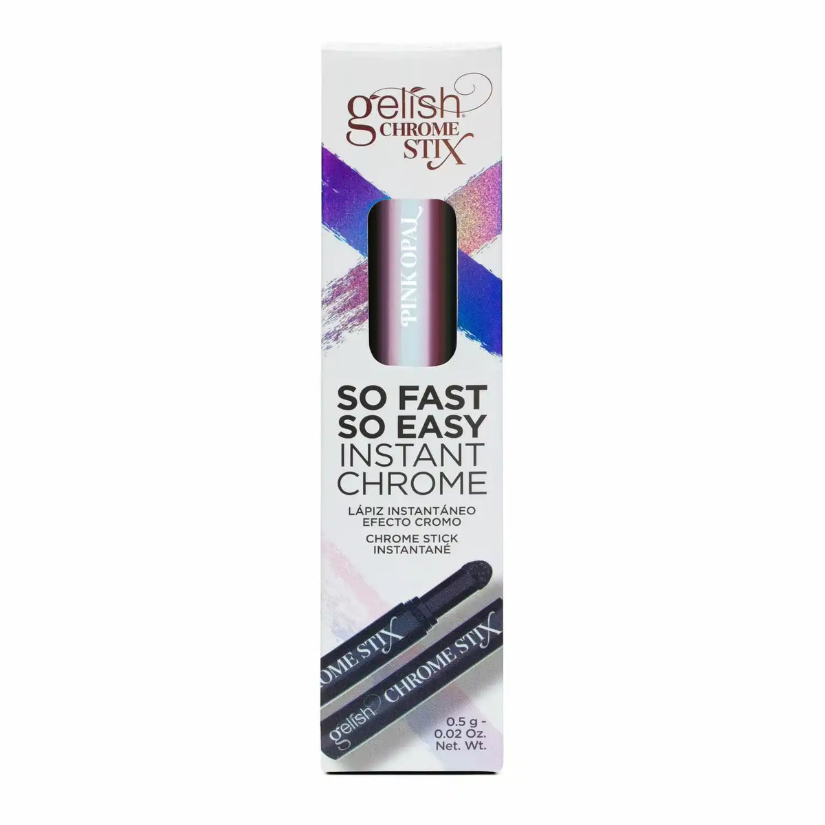 Gelish Chrome Stix Pink Opal, 0.17 oz.