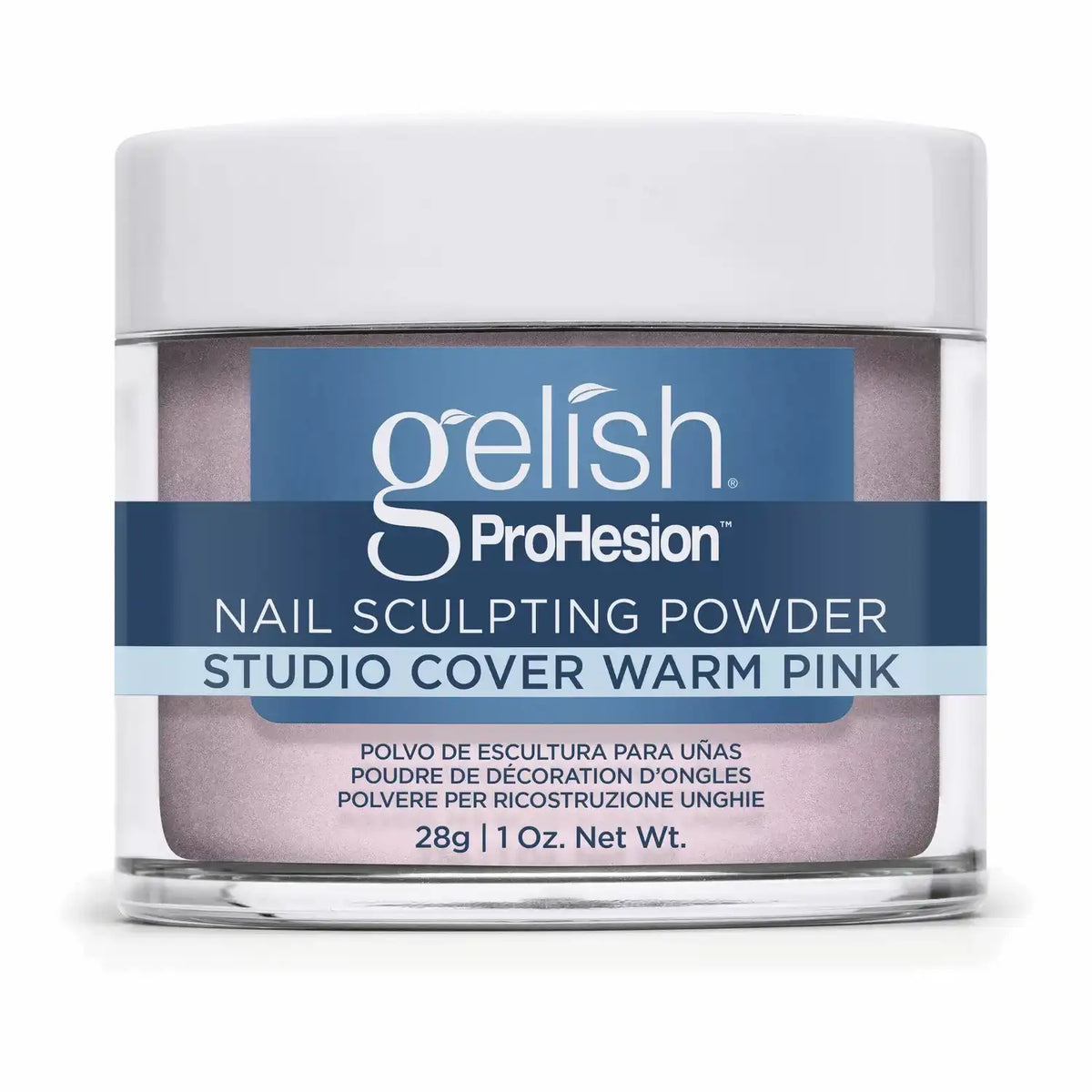 Gelish Prohesion Nail Sculpting Powder Studio Cover Warm Pink, 0.8 0z