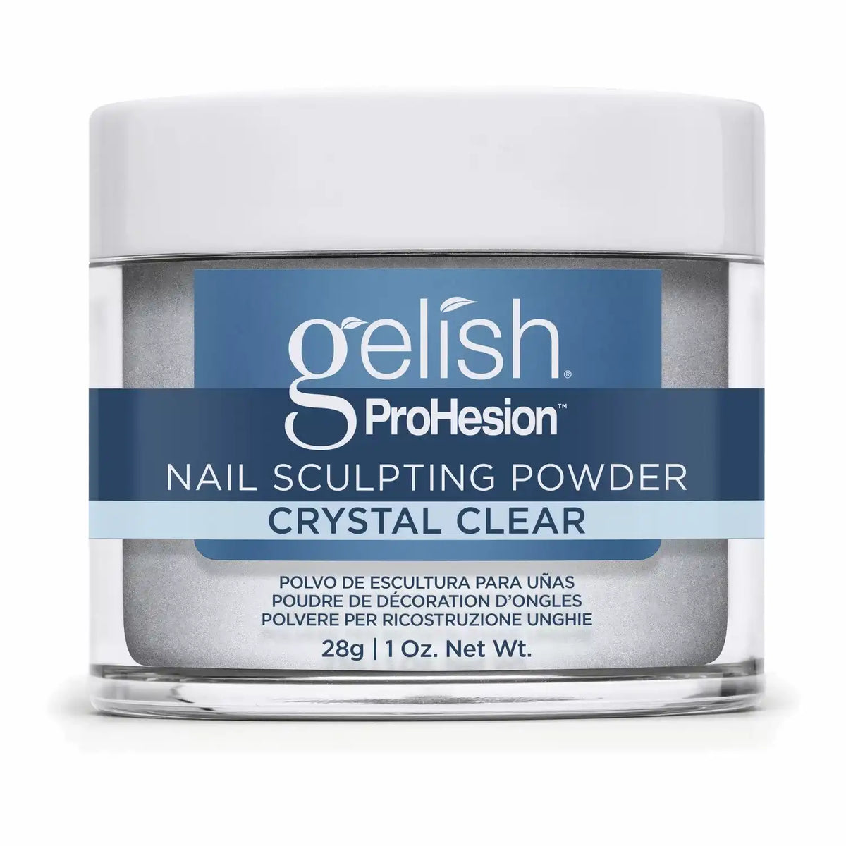 Gelish Prohesion Nail Sculpting Powder Crystal Clear, 0.8 0z